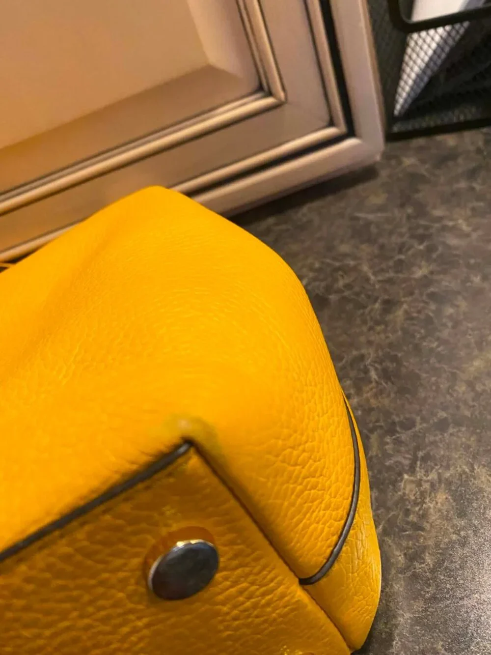 Michael Kors Raven Leather Shoulder Bag - Picture 9 of 13